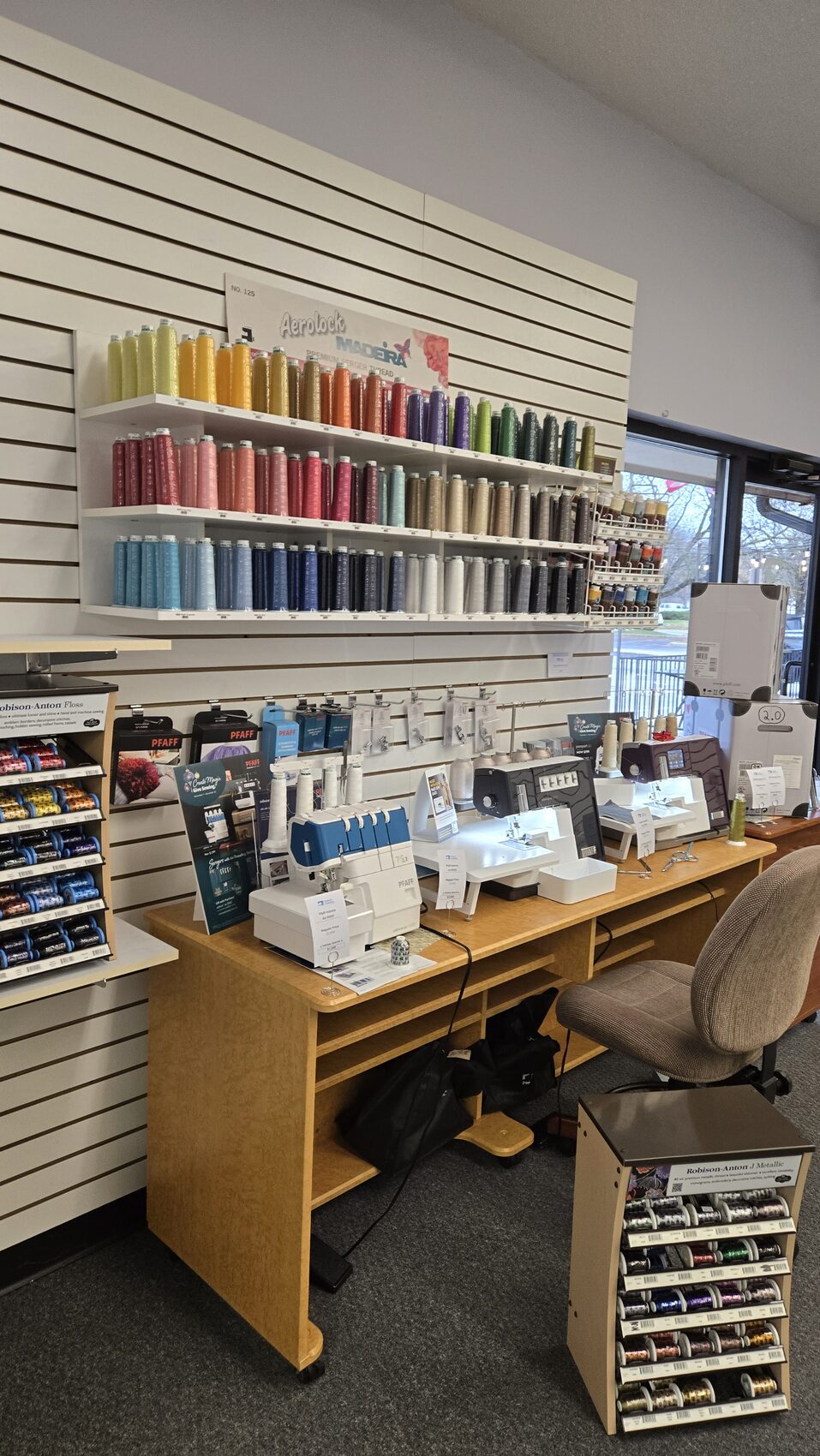 Serger thread and cones